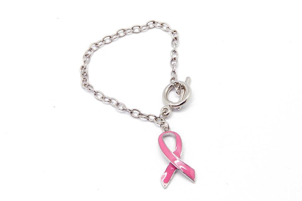 Marie Keating Pink Ribbon Pearl Bracelet - Marie Keating Foundation