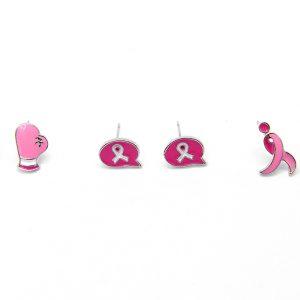 Earrings: Pink Studs