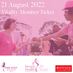 Discovery Vitality Ticket One Step at a Time