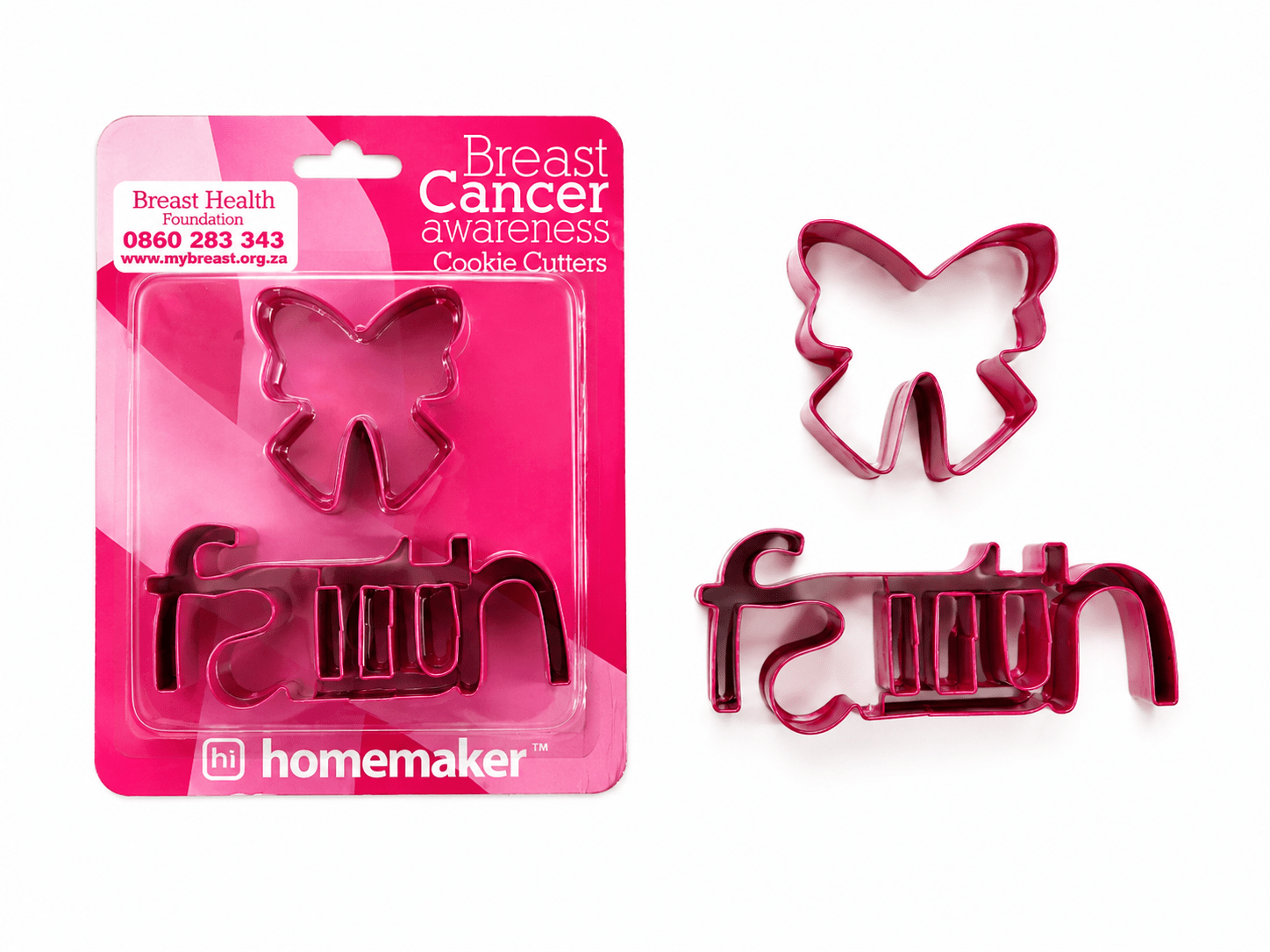 Breast Cancer Cookie Cutter Set - Image 2